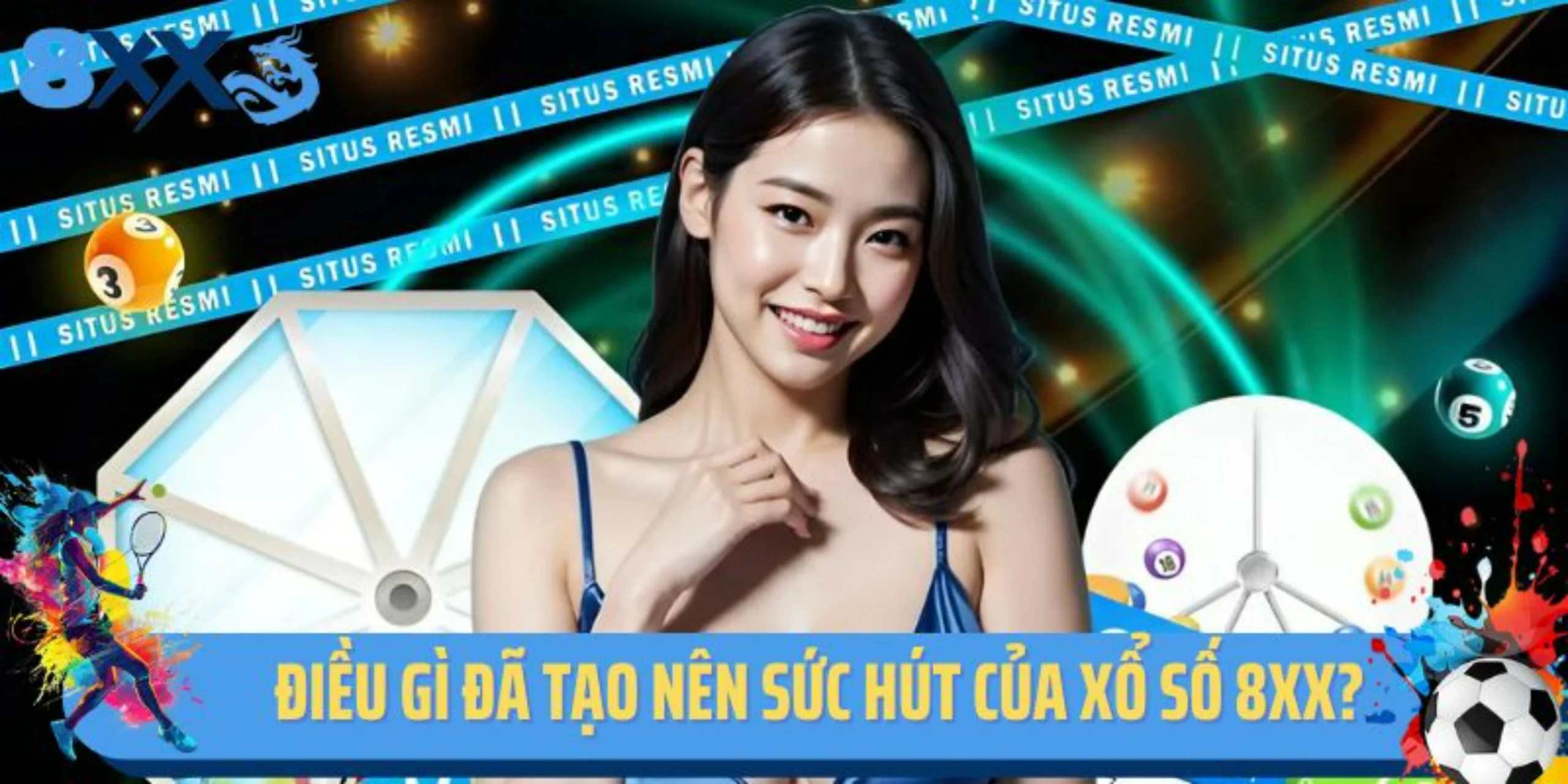 Điều gì đã tạo nên sức hút của xổ số 8XX?